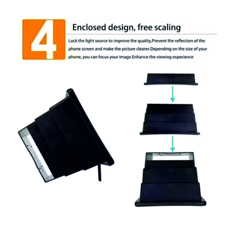 Mobile Phone Screen Amplifier 8.5 Inch HD - Image 4