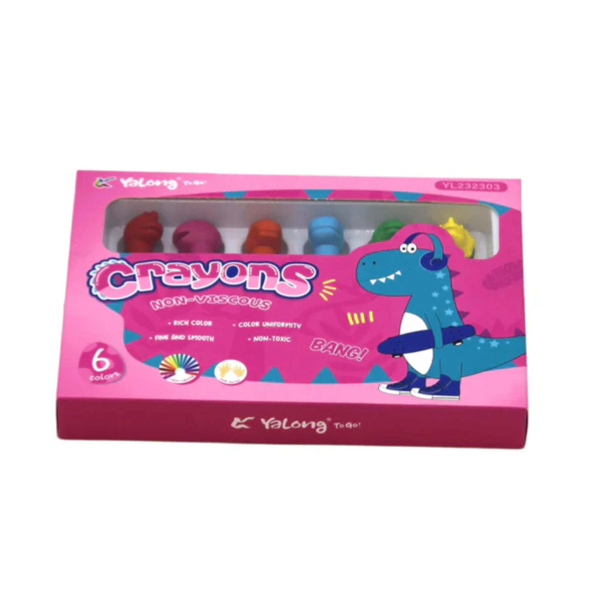 Cute Crayons 6 Color